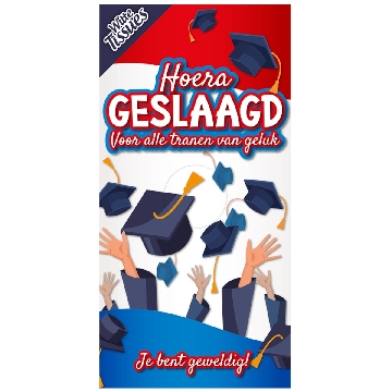 Tissuebox - Geslaagd