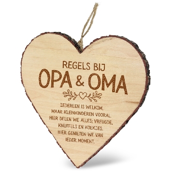 Mijn Hart - Deco - Opa & Oma
