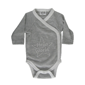 VIB - Romper "Hello World" (maat 50-56)