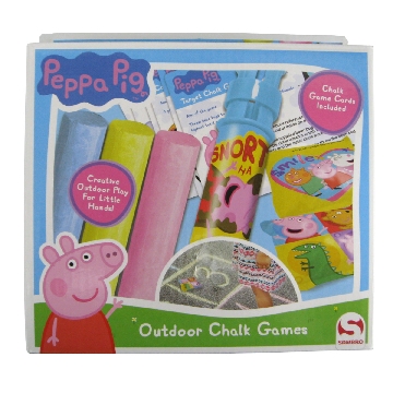 Peppa Pig - Krijtspellen voor buiten