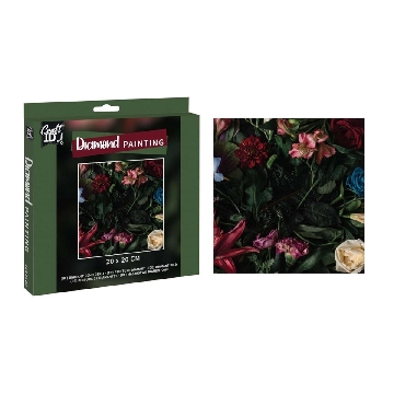 Diamond Painting - Bloemen - 20x20cm