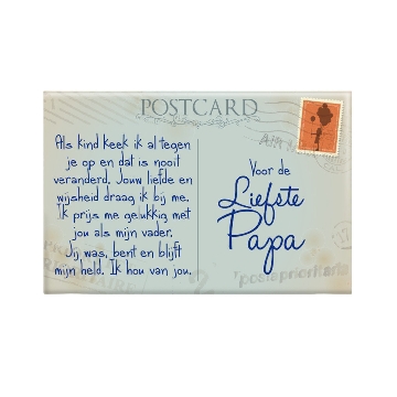 Magneet - Lieve Papa