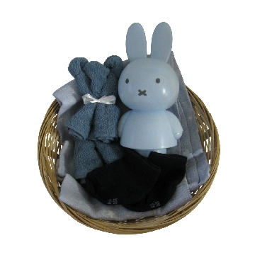 Kraamcadeau jongen 4-delig - "Little friends"